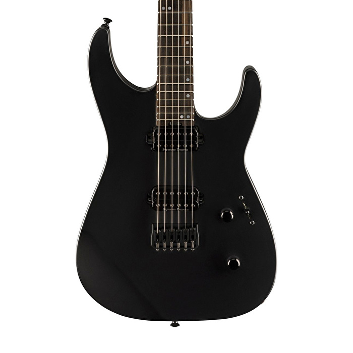 Jackson American Series Virtuoso Hard Tail Abanoz Klavye Satin Black Elektro Gitar